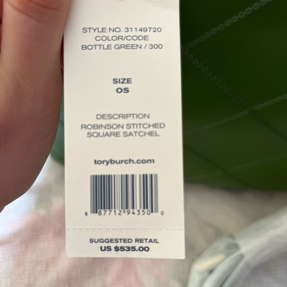 Brand New Tory Burch Robinson Satchel - Picture 3 of 5